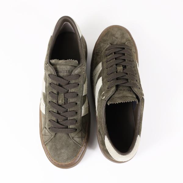 MONCLER モンクレール スニーカー Monaco2 Low Top Sneakers 09A 4M00240 M7633 メンズ スエード ローカット シューズ 靴の画像
