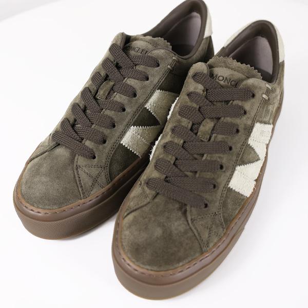 MONCLER モンクレール スニーカー Monaco2 Low Top Sneakers 09A 4M00240 M7633 メンズ スエード ローカット シューズ 靴の画像
