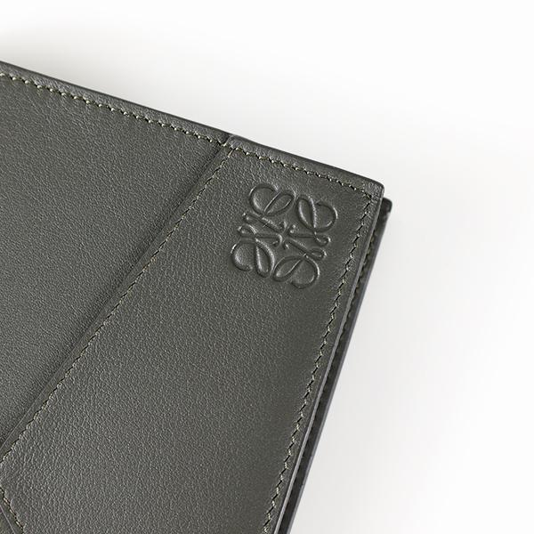 LOEWE ロエベ 二つ折り財布 Puzzle Bi-Fold Wallet パズル C510501X14 メンズ レザー ミニ財布 小銭入れあり アナグラムの画像