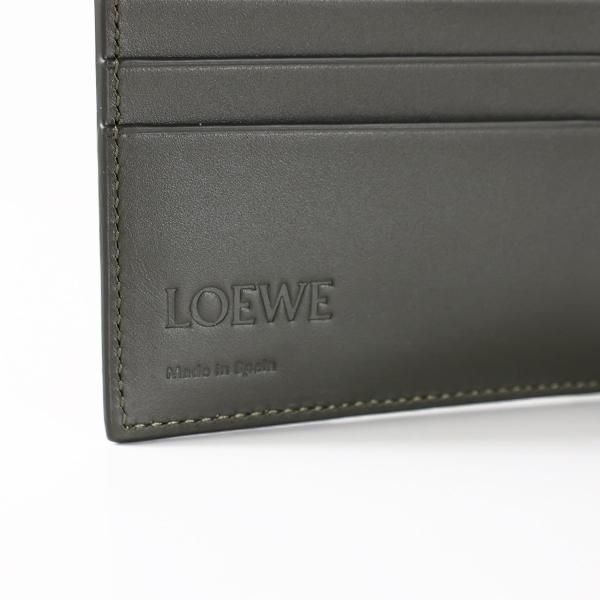 LOEWE ロエベ 二つ折り財布 Puzzle Bi-Fold Wallet パズル C510501X14 メンズ レザー ミニ財布 小銭入れあり アナグラムの画像