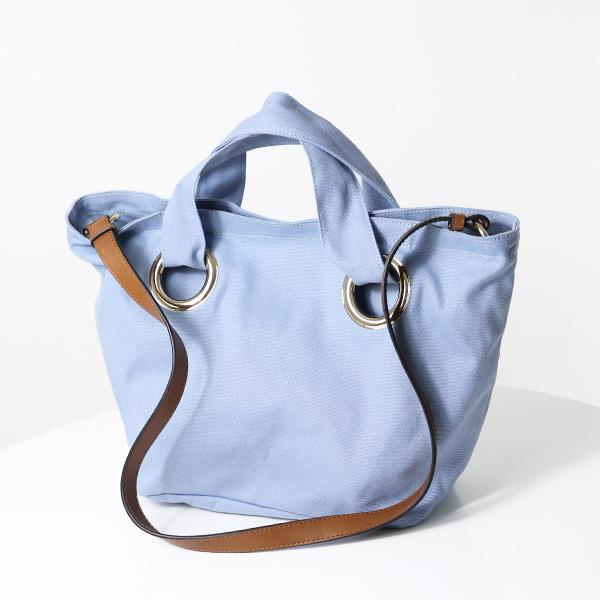 【人気】Chloe 2way ハンドバッグ　ショルダーバッグ　ブルー Chloe（クロエ） 《クーポン配布》クロエ ショルダーバッグ Chloe 2way