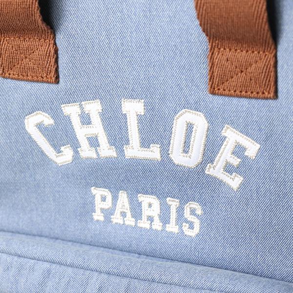 Chloe クロエ バックパック Logo Backpack C20867 レディース キッズ ガールズ リュック デイパック A4対応 鞄 大人OKの画像