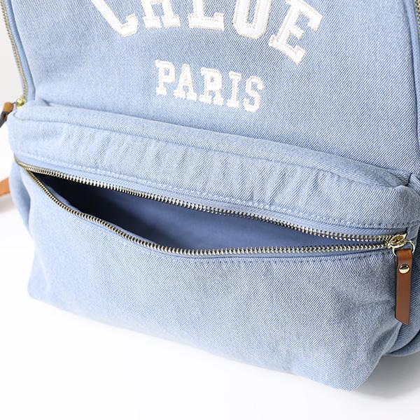 Chloe クロエ バックパック Logo Backpack C20867 レディース キッズ ガールズ リュック デイパック A4対応 鞄 大人OKの画像