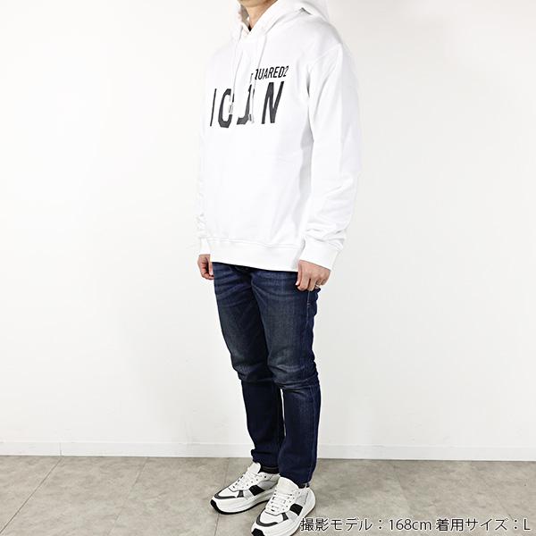 DSQUARED2（ディースクエアード） パーカー Logo Hoodie S79GU0003 