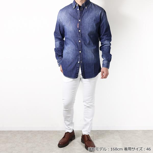 DSQUARED2（ディースクエアード） RELAX DAN DENIM SHIRTS S74DM0905