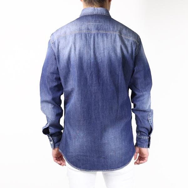 DSQUARED2（ディースクエアード） RELAX DAN DENIM SHIRTS S74DM0905