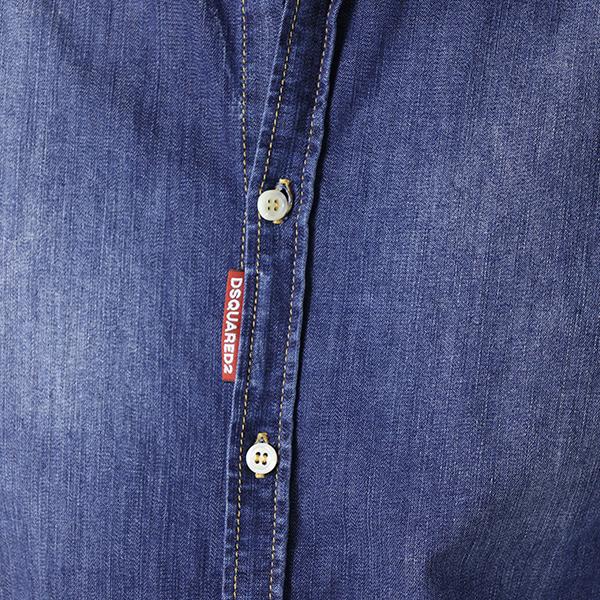 DSQUARED2（ディースクエアード） RELAX DAN DENIM SHIRTS S74DM0905