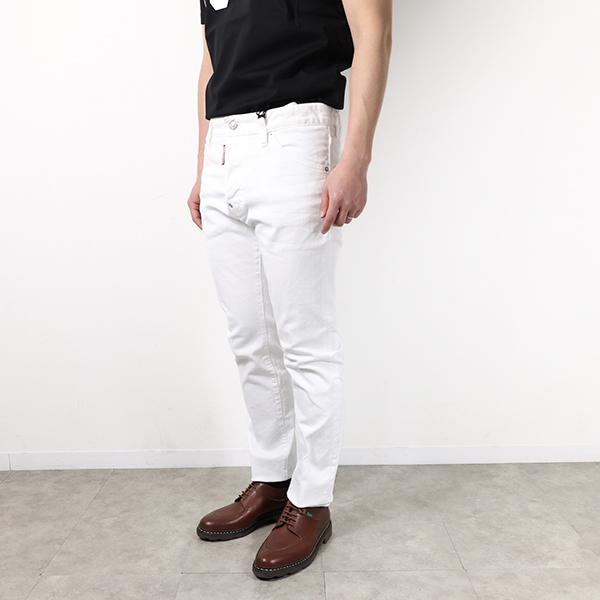 Dsquared2 ディースクエアード ジーンズ COOL GUY JEAN クールガイ S74LB1492 S39781 メンズ デニムパンツ スリムテーパード ストレッチ 5ポケットの画像