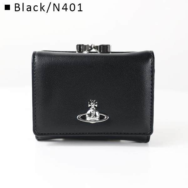 【新品✦最強】Vivienne Westwood ミニ財布 型押し 黒 超人気 Vivienne Westwood（ヴィヴィアンウエストウッド） 三つ折り財布 小物