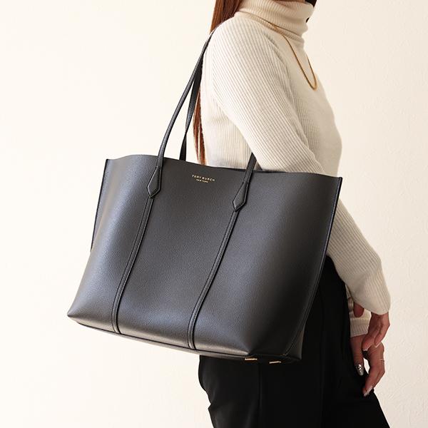 TORY BURCH トリーバーチ トートバッグ Perry Tote Bag ペリー 169476 レディース レザー A4対応 ポーチ付き 鞄