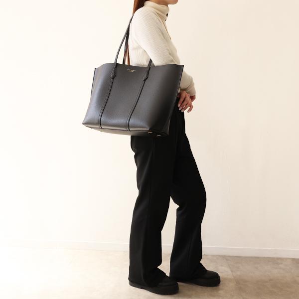 TORY BURCH トリーバーチ トートバッグ Perry Tote Bag ペリー 169476 レディース レザー A4対応 ポーチ付き 鞄の画像