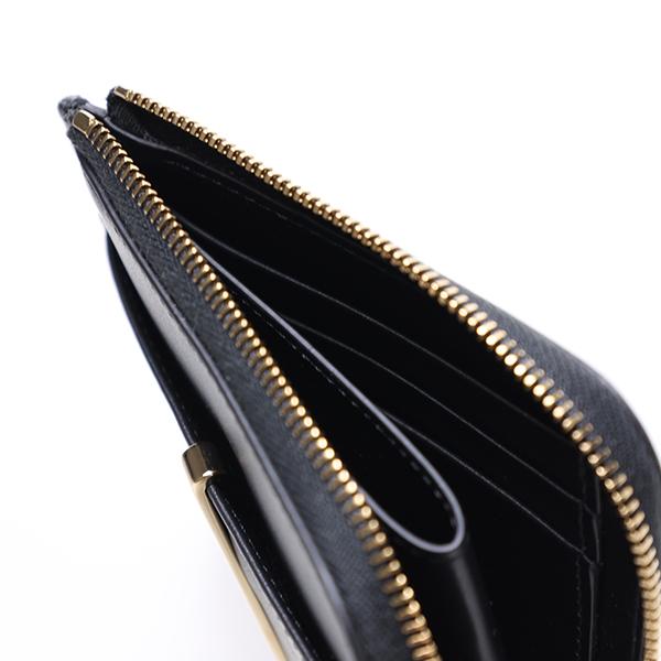 TOD'S トッズ カードケース Zip Wallet XAWDBMFI200ROR レディース コインケース レザー L字ファスナー ミニ財布の画像