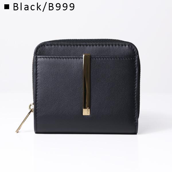 TOD'S トッズ 二つ折り財布 Bi-Fold Wallet XAWDBMAI200ROR レディース レザー ウォレット ミニ財布 小銭入れありの画像
