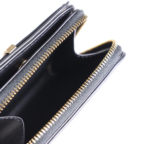 TOD'S トッズ 二つ折り財布 Bi-Fold Wallet XAWDBMAI200ROR レディース レザー ウォレット ミニ財布 小銭入れありの画像