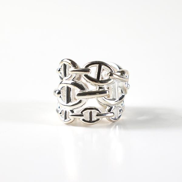 HERMES エルメス リング Chaine Dancre Enchainee Ring GM シェーヌダンクル アンシェネ GM H109506B レディース 指輪 シルバー925 silver925 アクセサリーの画像