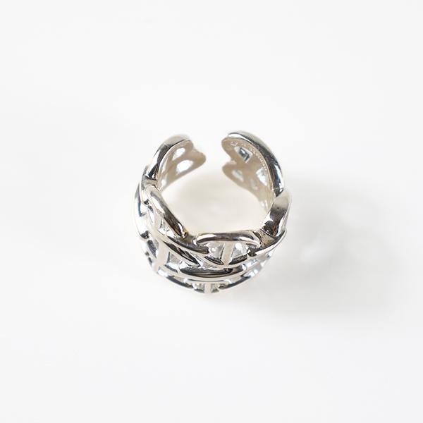 HERMES エルメス リング Chaine Dancre Enchainee Ring GM シェーヌダンクル アンシェネ GM H109506B レディース 指輪 シルバー925 silver925 アクセサリーの画像