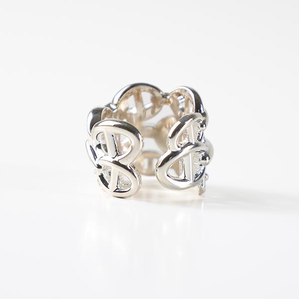 HERMES エルメス リング Chaine Dancre Enchainee Ring GM シェーヌダンクル アンシェネ GM H109506B レディース 指輪 シルバー925 silver925 アクセサリーの画像