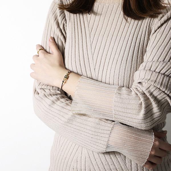 COACH（コーチ） ブレスレット Leather Padlock Slider Bracelet