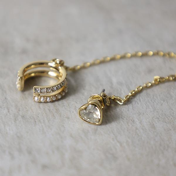 COACH（コーチ） イヤーカフ ピアス Pearl Cuff And Earring Set 