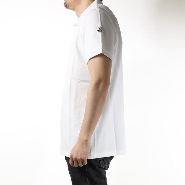 MONCLER モンクレール ポロシャツ MAGLIA Polo Shirts 8A705 10 84556 メンズ 半袖 襟裏ロゴ コットンの画像