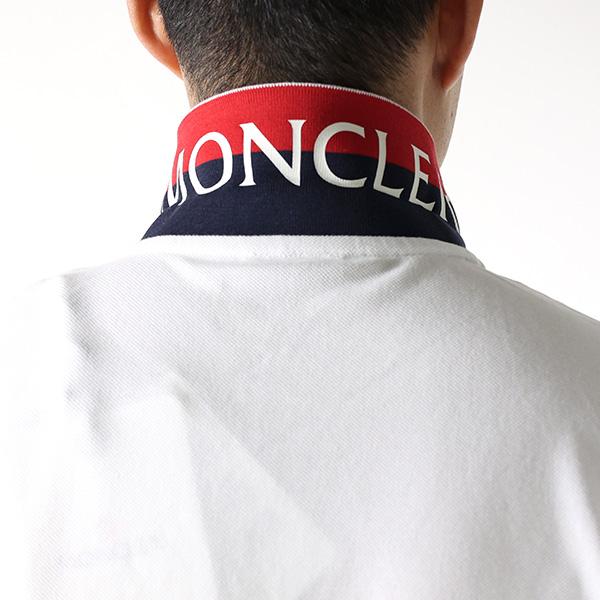 MONCLER モンクレール ポロシャツ MAGLIA Polo Shirts 8A705 10 84556 メンズ 半袖 襟裏ロゴ コットンの画像