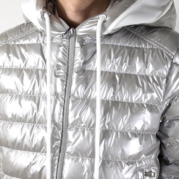 MONCLER モンクレール ダウンジャケット AKINARI Down Jacket 1A000 09 596J9 メンズ ナイロン フード付き ジップアップ ロゴ アウターの画像