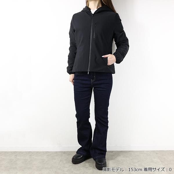 MONCLER モンクレール ダウンジャケット ISOETE Light Jacket 1A000 26 539DK レディース ナイロン ストレッチ フード付き ロゴパッチ アウターの画像