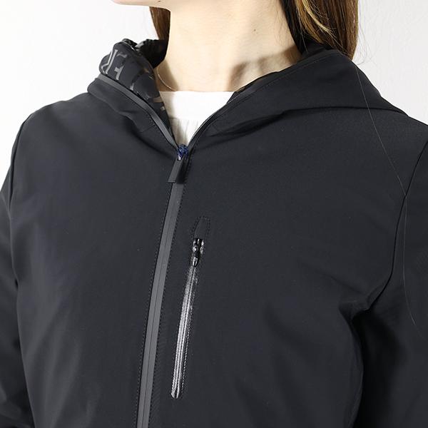 MONCLER モンクレール ダウンジャケット ISOETE Light Jacket 1A000 26 539DK レディース ナイロン ストレッチ フード付き ロゴパッチ アウターの画像