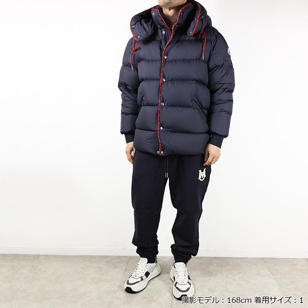 MONCLER モンクレール ダウンジャケット AMARANTE Down Jacket アマラント 1A001 40 549SK メンズ アウター フード付き アイコンパッチ 撥水 ジャガードロゴの画像