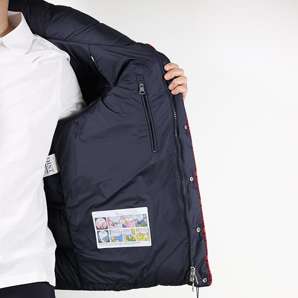MONCLER モンクレール ダウンジャケット AMARANTE Down Jacket アマラント 1A001 40 549SK メンズ アウター フード付き アイコンパッチ 撥水 ジャガードロゴの画像