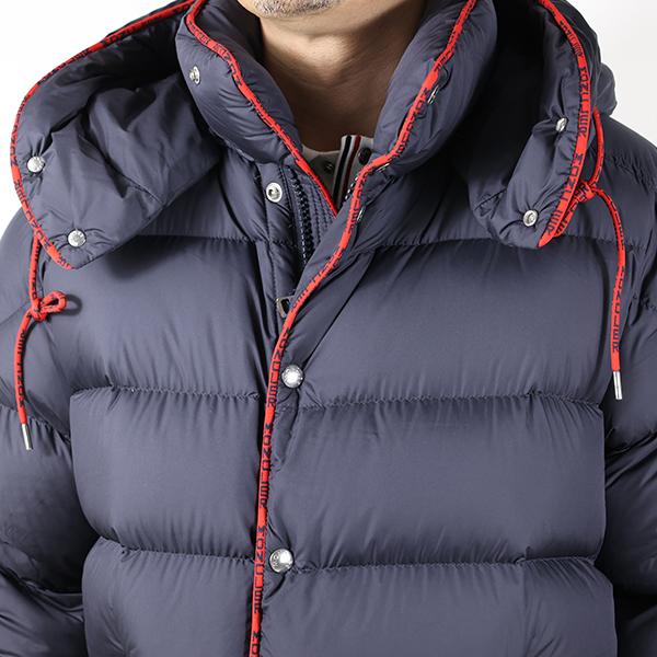 MONCLER モンクレール ダウンジャケット AMARANTE Down Jacket アマラント 1A001 40 549SK メンズ アウター フード付き アイコンパッチ 撥水 ジャガードロゴの画像