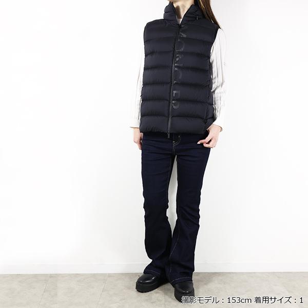 MONCLER モンクレール ダウンベスト CENIS Down Vest チェニス 1A000 36 53333 レディース ジレ アウター フード付き スタンドカラー 軽量 ロゴの画像