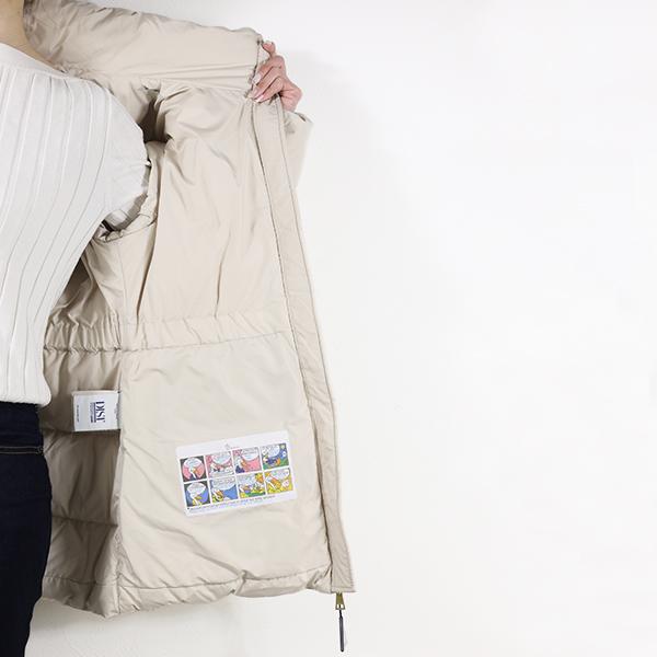 MONCLER モンクレール ダウンコート BROSSETTE Down Jacket ブロゼット 1A002 23 54AQE レディース ダウンジャケット アウター スタンドカラー アイコンパッチの画像