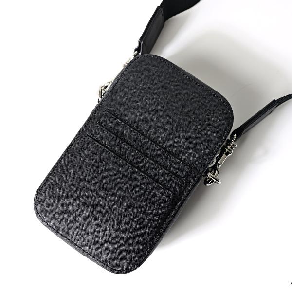 Vivienne Westwood ヴィヴィアンウエストウッド スマホショルダー PHONE CROSSBODY BAG 53020084U L001N ショルダーバッグ クロスボディの画像