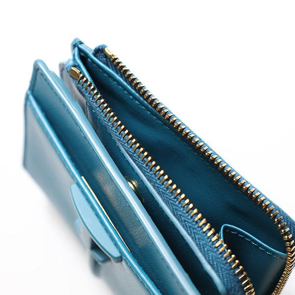 TOD'S（トッズ） 二つ折り財布 T Timeless Bi-Fold Wallet Tタイムレス