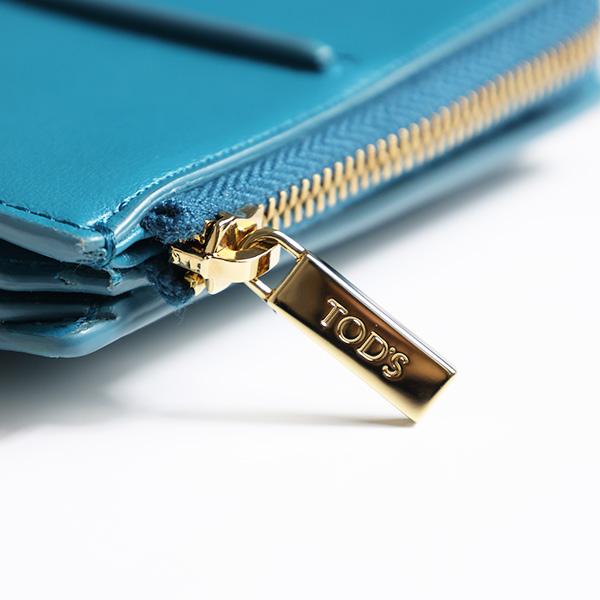 TOD'S（トッズ） 二つ折り財布 T Timeless Bi-Fold Wallet Tタイムレス