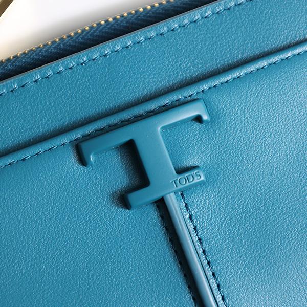 TOD'S（トッズ） 二つ折り財布 T Timeless Bi-Fold Wallet Tタイムレス