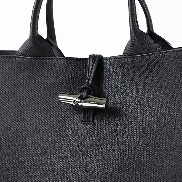 LONGCHAMP ロンシャン トートバッグ Le Roseau L Top Handle Bag ル ロゾ L トップハンドルバッグ 10290 HFP レディース ハンドバッグ レザー A4対応 鞄の画像