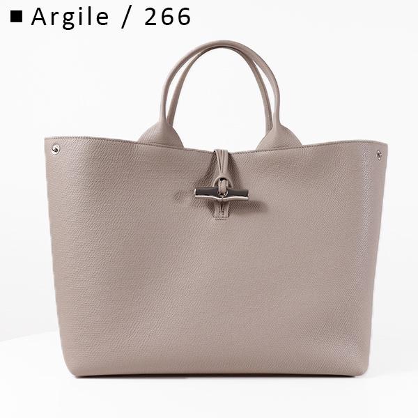 LONGCHAMP ロンシャン トートバッグ Le Roseau L Top Handle Bag ル ロゾ L トップハンドルバッグ 10290 HFP レディース ハンドバッグ レザー A4対応 鞄の画像