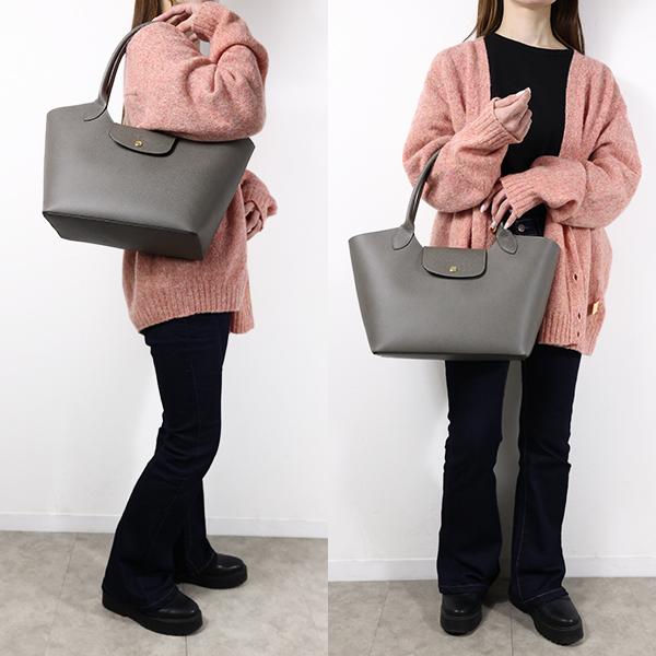 LONGCHAMP ロンシャン トートバッグ Epure L Shoulder Bag エピュレ L ショルダーバッグ 10346 HYZ レディース レザー A4対応 鞄 LaG Onlinestoreの画像
