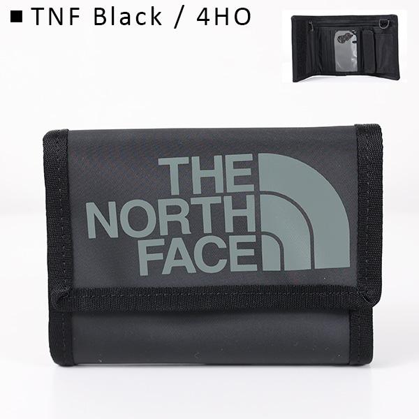 超希少THE NORTH FACE レザー長財布 黒 THE NORTH FACE（ザ ノースフェイス） 三つ折り財布 BASE CAMP WALLET