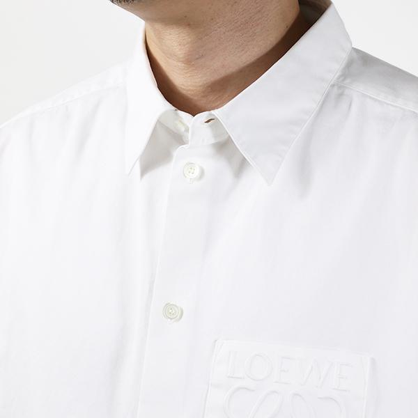【LaGアウトレット】LOEWE ロエベ シャツ Anagram Shirts S000Y05X02 メンズ アナグラム 長袖 胸ポケット コットン アウトレット LaG Onlinestoreの画像