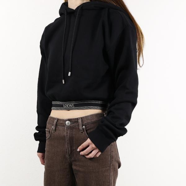 LOEWE（ロエベ） プルオーバーパーカー Cropped Hoodie S359Y25X45