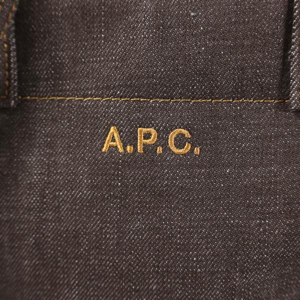 A.P.C. アーペーセー トートバッグ Le Drummer Small Canvas Bag COHLX F67045 レディース キャンバス コットン ポーチ付き ロゴ刺繍 鞄の画像