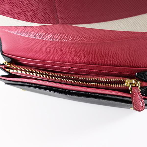 PRADA（プラダ） 【中古品】PRADA 長財布 Saffiano Leather Long