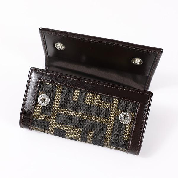 FENDI（フェンディ） 【中古品】FENDI キーケース Zucca Key Case