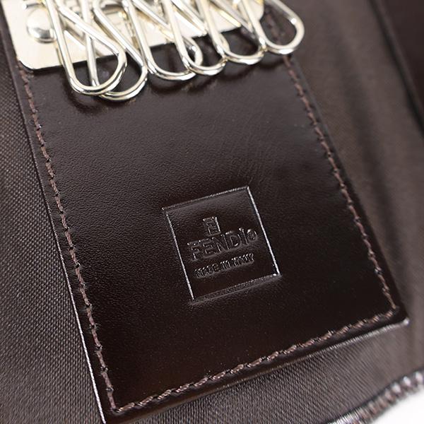 FENDI（フェンディ） 【中古品】FENDI キーケース Zucca Key Case