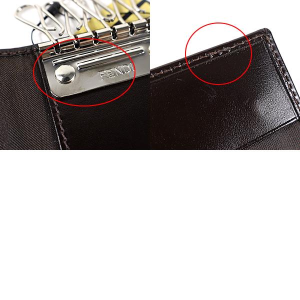 FENDI（フェンディ） 【中古品】FENDI キーケース Zucca Key Case