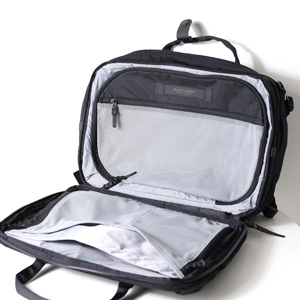 BLACK EMBER ブラックエンバー バックパック FORGE 30 Backpack フォージ 130001 メンズ リュックサック ブリーフケース 20-30L 拡張 A4対応 ナイロン 鞄の画像