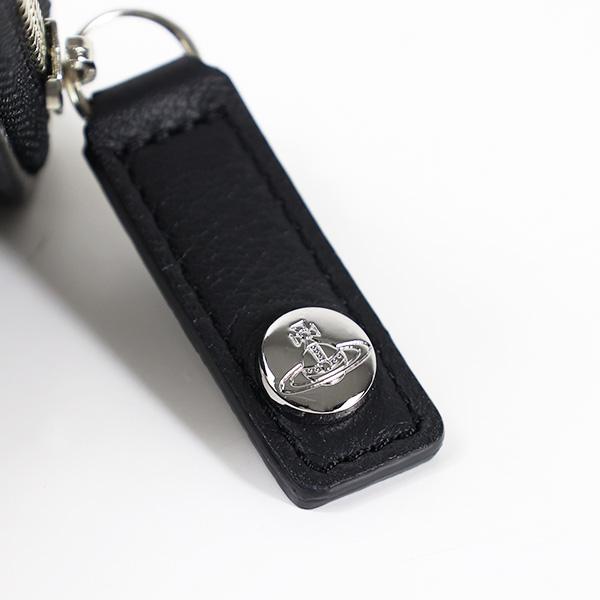 Vivienne Westwood ヴィヴィアンウエストウッド コインケース Zip Coin Case 5601000AW L00DW レディース レザー ラウンドファスナー 小銭入れ 3Dオーブの画像